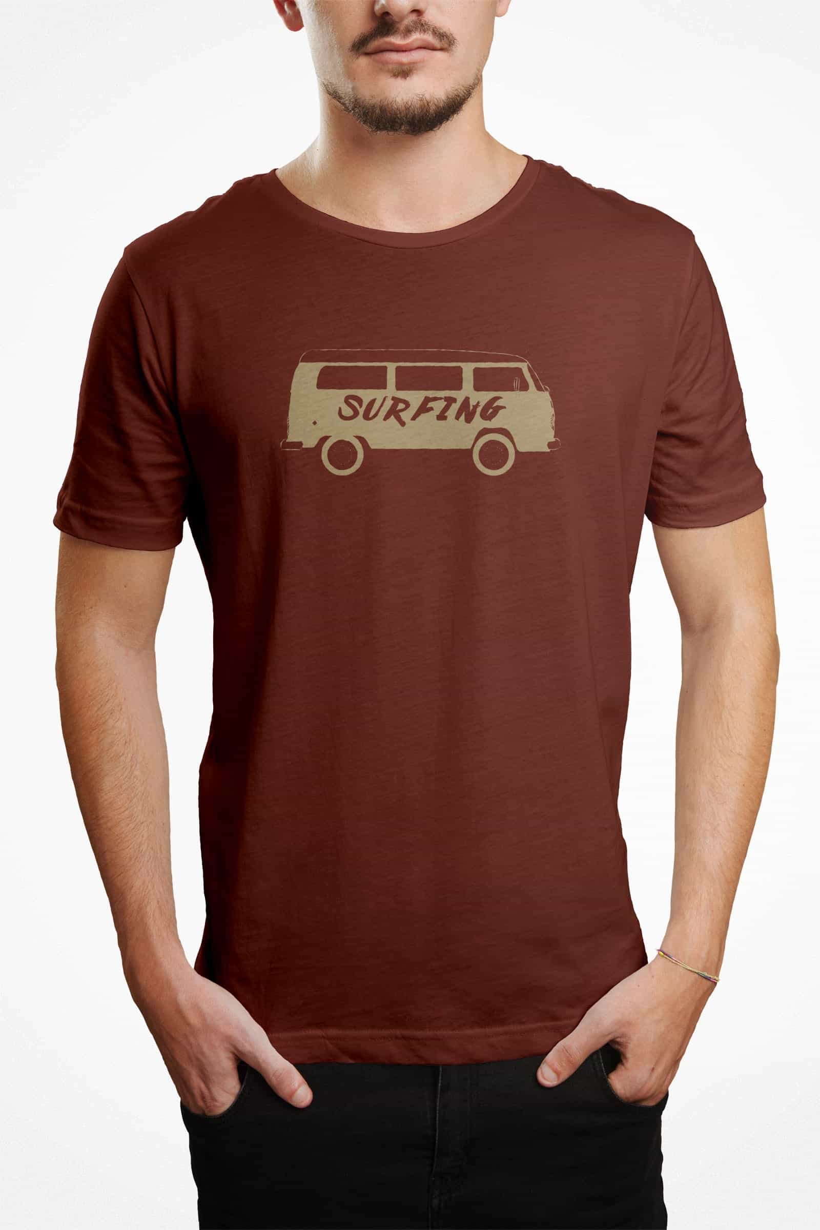 Sörf Pas Pamuklu Tişört - Görsel 2